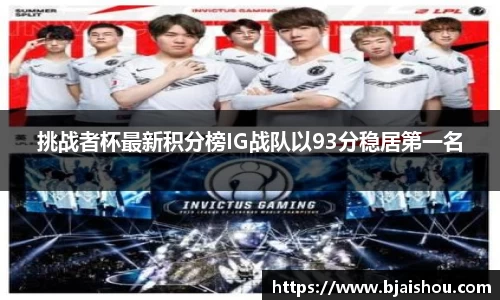 挑战者杯最新积分榜IG战队以93分稳居第一名
