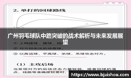 广州羽毛球队中路突破的战术解析与未来发展展望