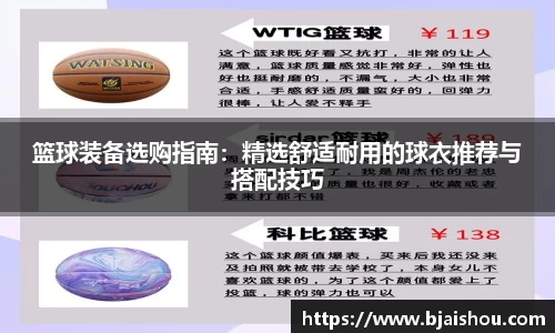 篮球装备选购指南：精选舒适耐用的球衣推荐与搭配技巧